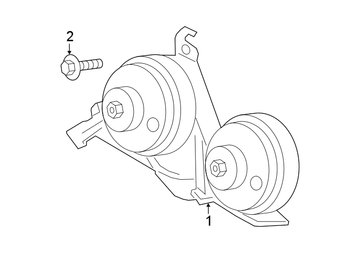 Diagram Horn. for your Ford F-150  