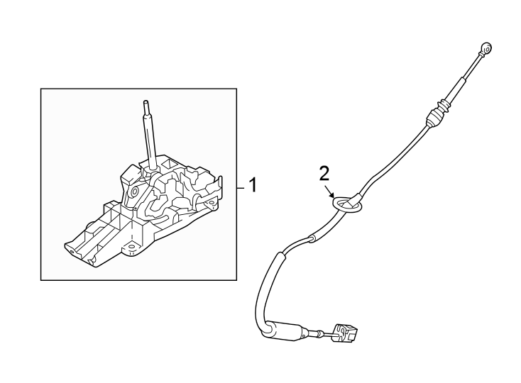 Diagram Front console. for your 2023 Ford Transit-250 3.5L EcoBoost V6 A/T AWD Base Crew Van 