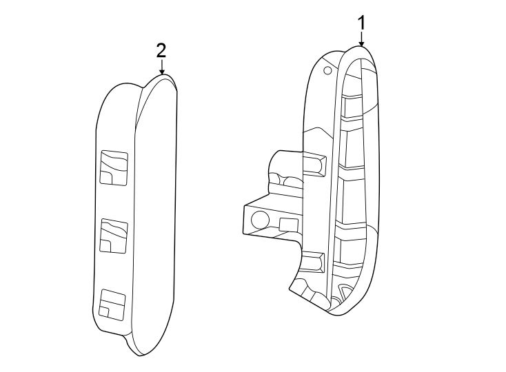 Diagram Pick up box. Electrical components. for your Ford F-150  