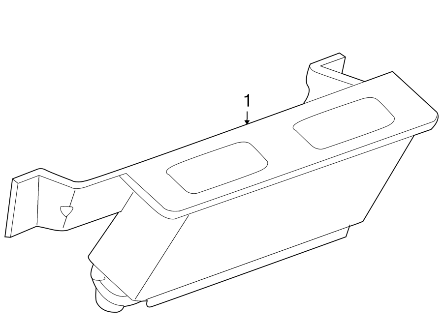 Diagram TRANS OIL COOLER. for your Ford F-150  