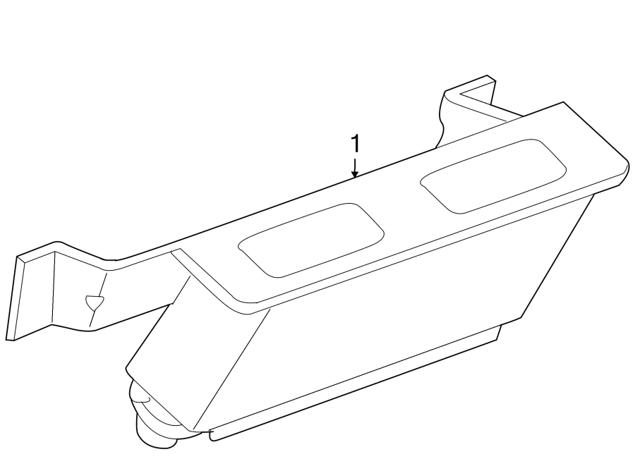 Diagram TRANS OIL COOLER. for your Ford F-150  