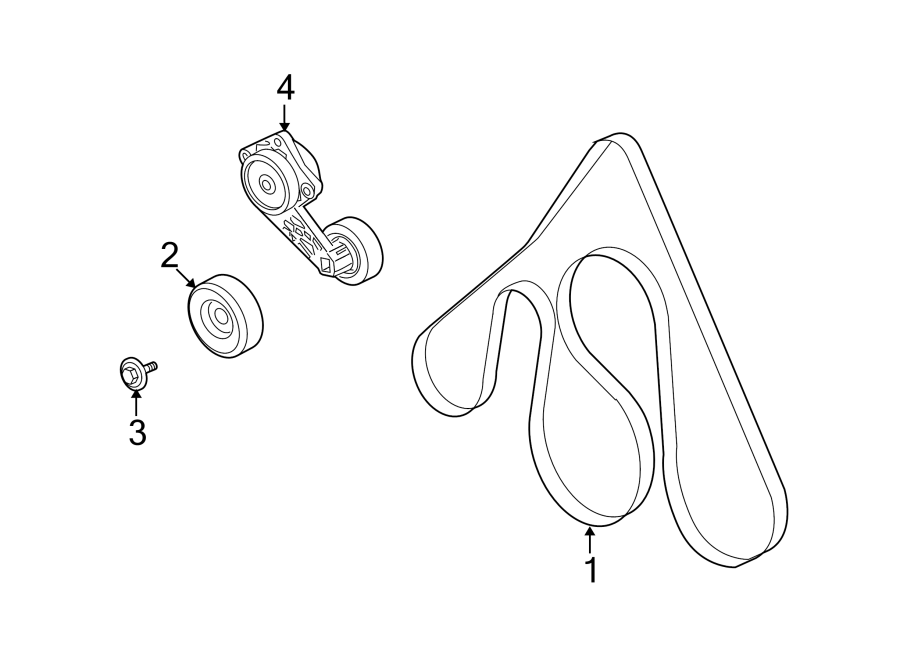 BELTS & PULLEYS. Diagram