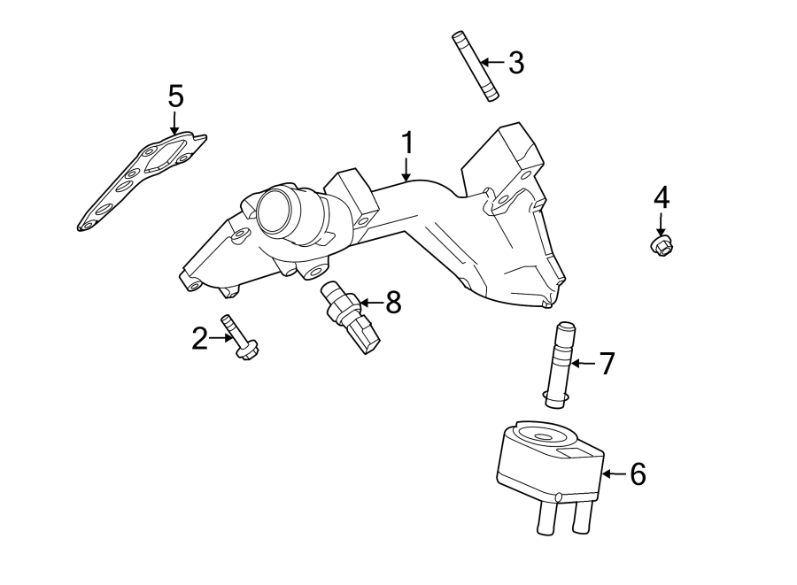 Diagram OIL COOLER. for your 2013 Ford