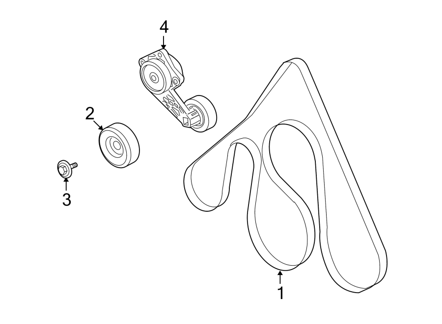 BELTS & PULLEYS. Diagram