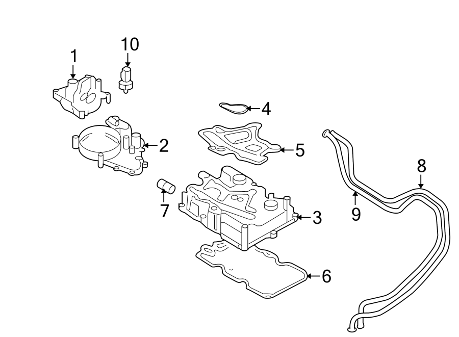 Diagram OIL COOLER. for your Ford F-150  