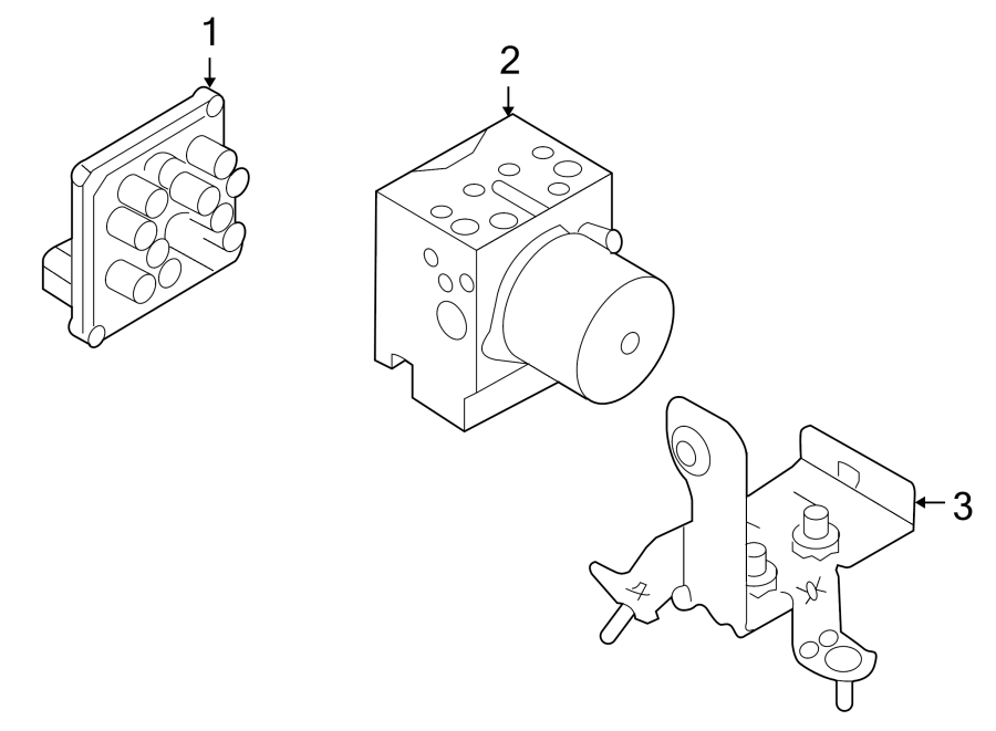 Diagram Electrical. Abs components. for your Ford