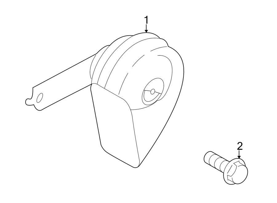Full size assembly image of HORN. (1/1)