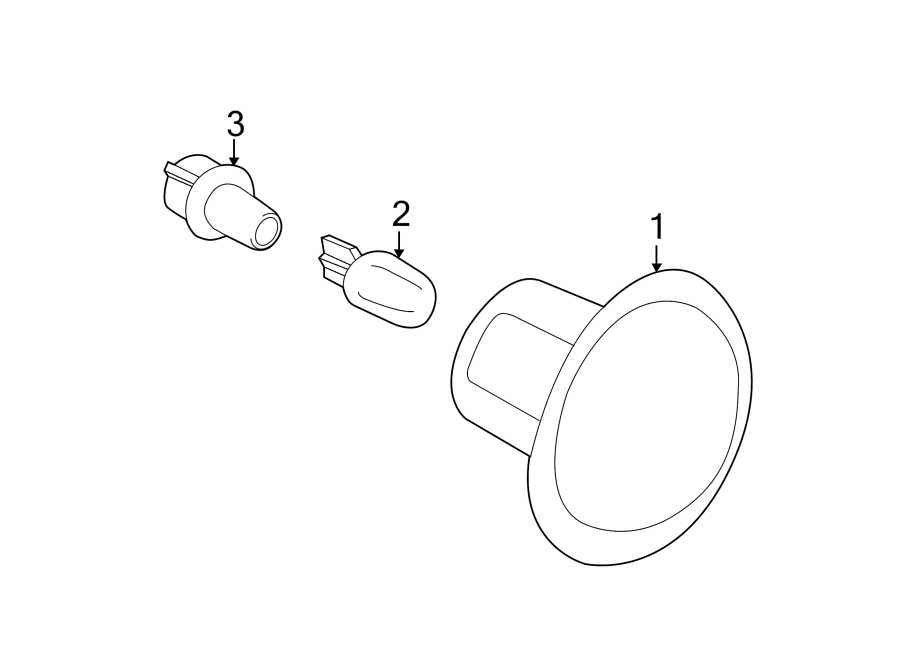 Diagram FRONT LAMPS. SIDE REPEATER LAMPS. for your 2018 Ford F-150  XL Standard Cab Pickup Fleetside 