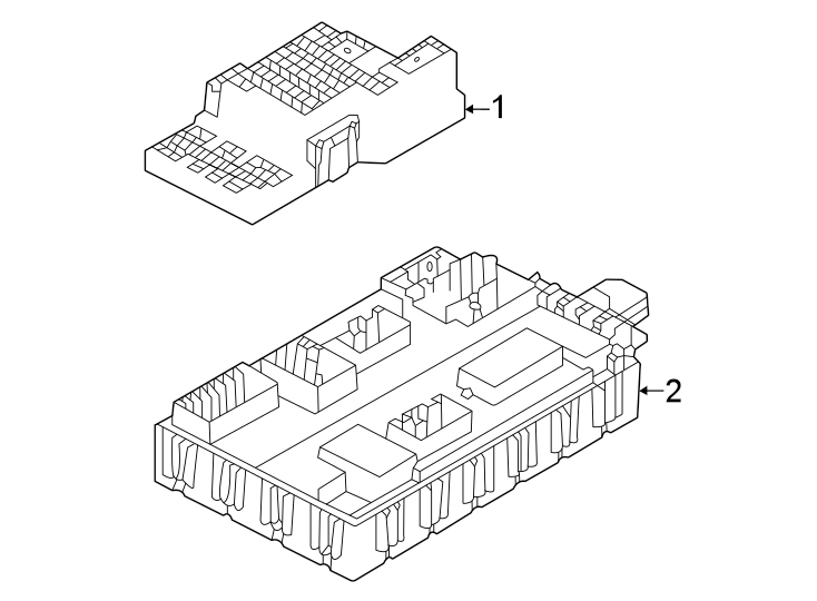 Diagram Fuse & RELAY. for your 1992 Ford Bronco   