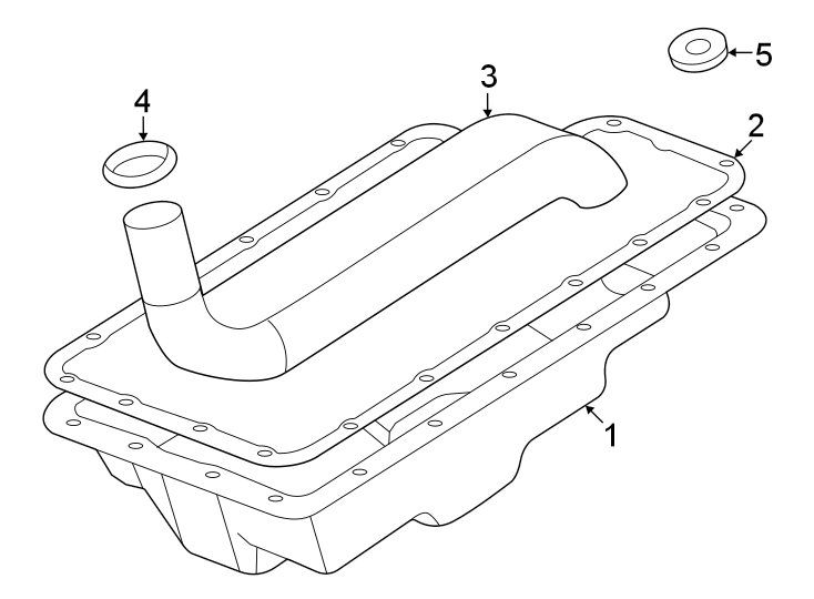 Diagram Transmission components. for your 2015 Lincoln MKZ Base Sedan  