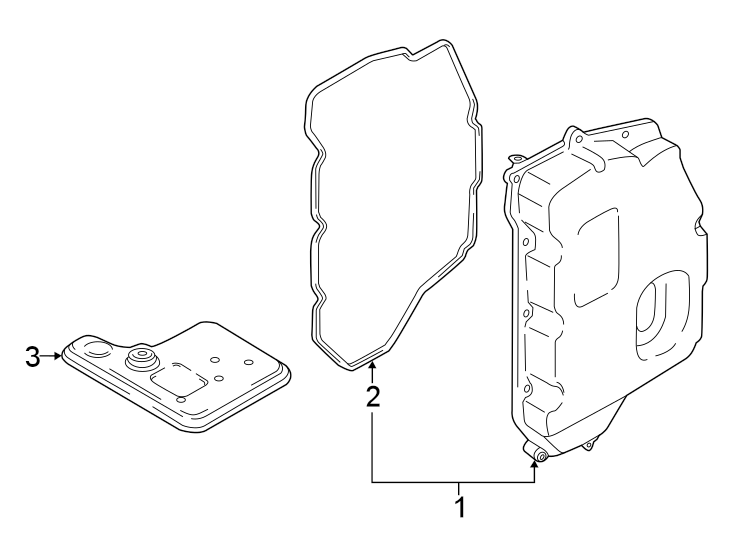 Diagram ENGINE / TRANSAXLE. TRANSAXLE PARTS. for your 2020 Ford Transit Connect   