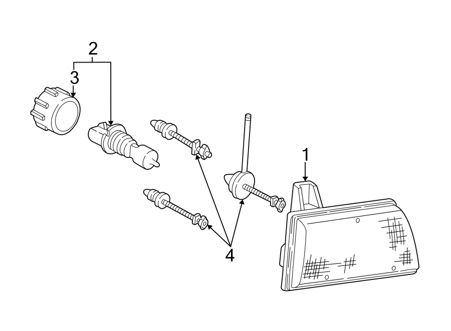 Diagram Front lamps. Headlamp components. for your 2013 Ford F-150  Platinum Crew Cab Pickup Fleetside 