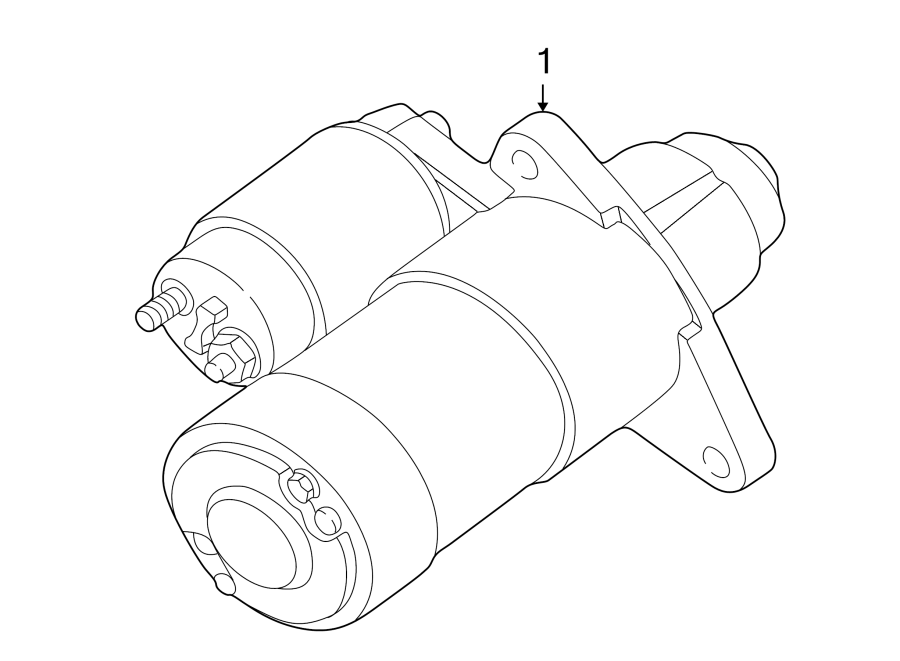 Diagram STARTER. for your Ford F-350  