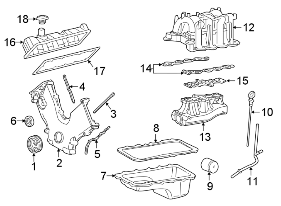 Diagram ENGINE PARTS. for your Mercury Mountaineer  