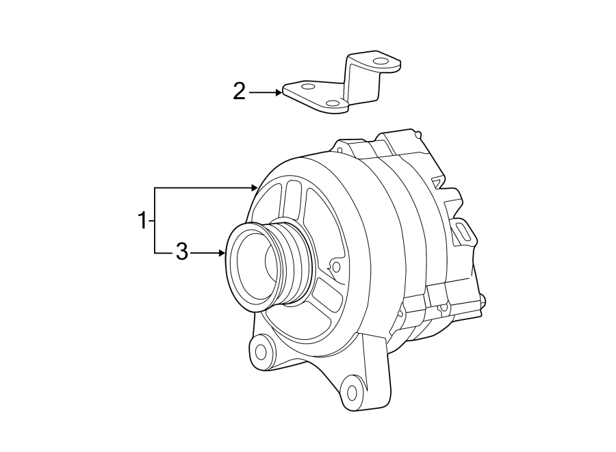 Diagram ALTERNATOR. for your Ford Expedition  