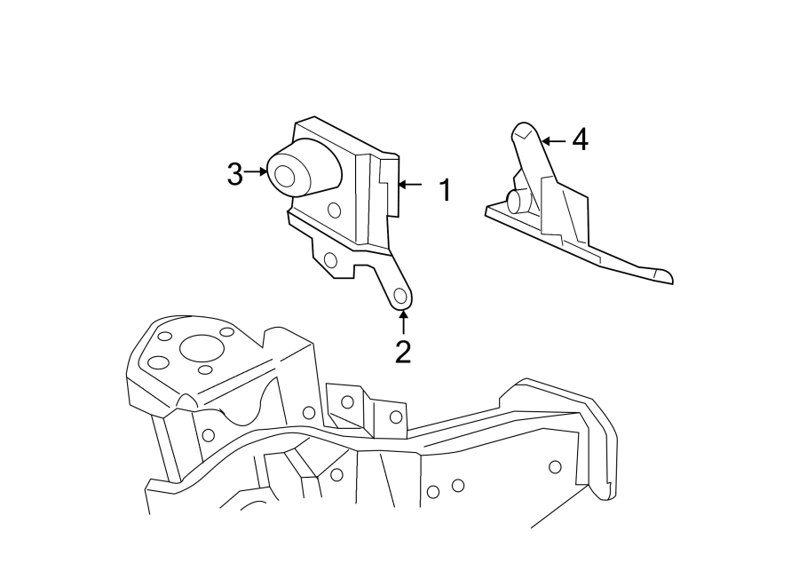 Diagram Abs components. for your 2017 Lincoln MKZ Reserve Sedan 2.0L EcoBoost A/T AWD 