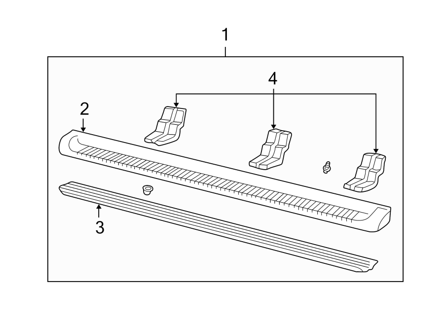 Diagram PILLARS. ROCKER & FLOOR. RUNNING BOARD. for your 2019 Lincoln Navigator   