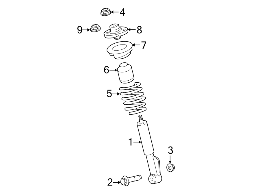 Diagram FRONT SUSPENSION. STRUTS & COMPONENTS. for your 2007 Ford F-150 5.4L Triton V8 FLEX A/T 4WD FX4 Crew Cab Pickup Fleetside 