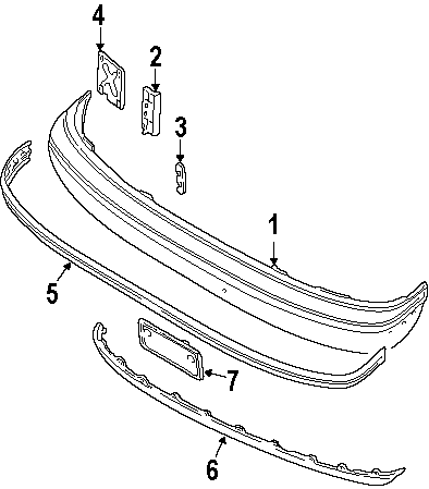 FRONT BUMPER. BUMPER & COMPONENTS. Diagram