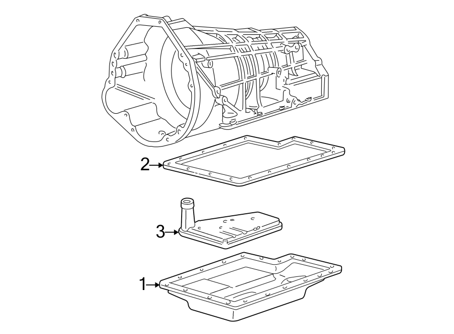 Diagram TRANSMISSION COMPONENTS. for your 2014 Lincoln MKZ   