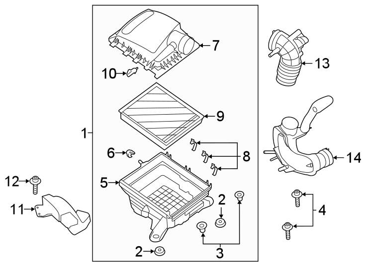 AIR INTAKE. Diagram