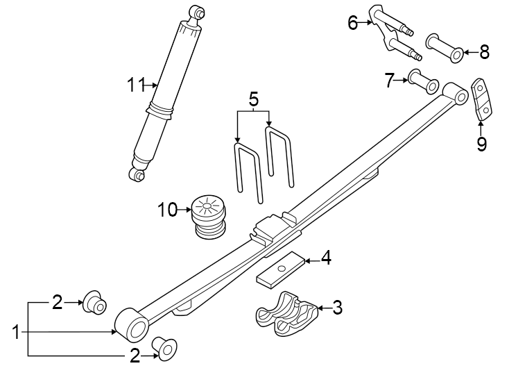 Diagram Lariat. Special suspension. Standard suspension. W/O raptor. Xlt. for your 2007 Ford F-550 Super Duty   