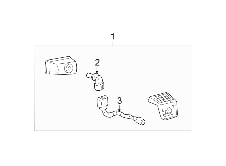 Front lamps. Fog lamps. Diagram