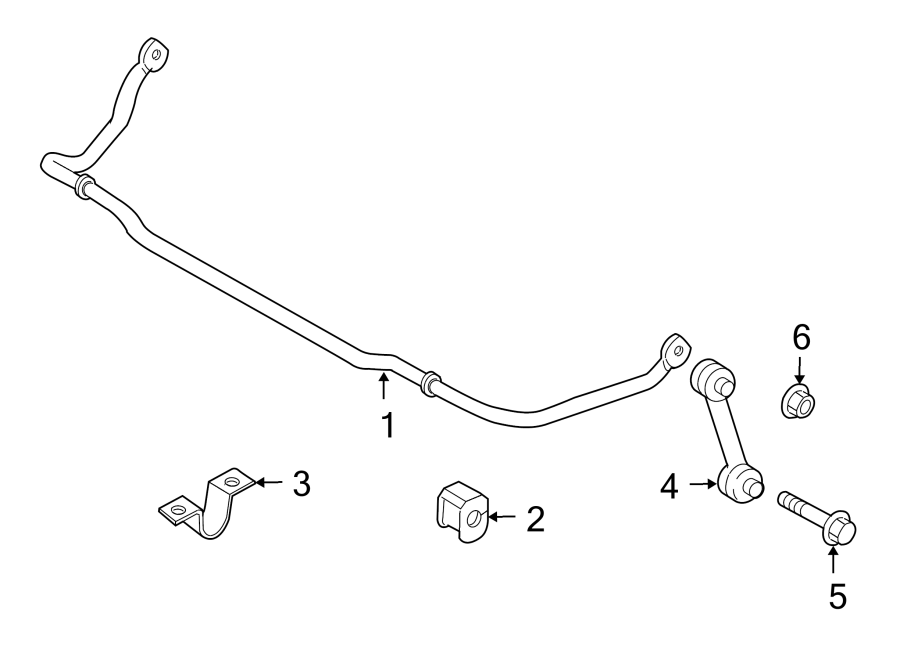 Diagram FRONT SUSPENSION. STABILIZER BAR. for your Ford F-450 Super Duty  