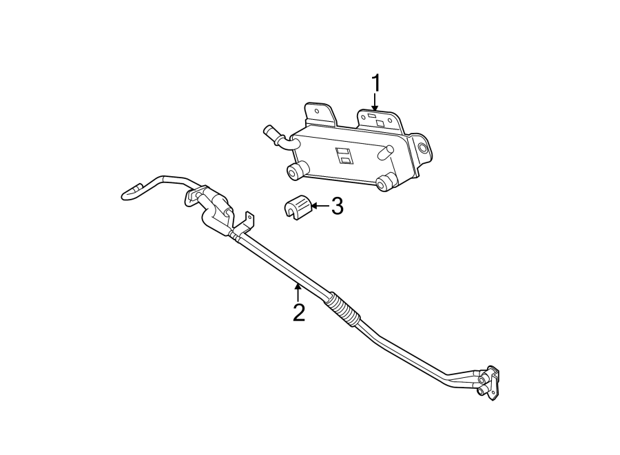 Diagram TRANS OIL COOLER. for your Ford F-350 Super Duty  