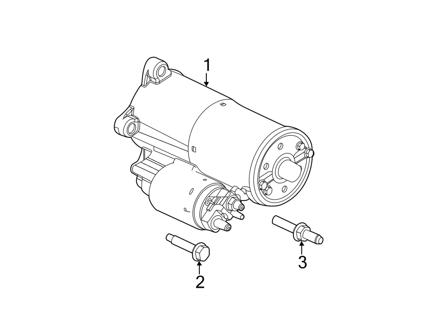 Diagram STARTER. for your 2020 Ford F-350 Super Duty   