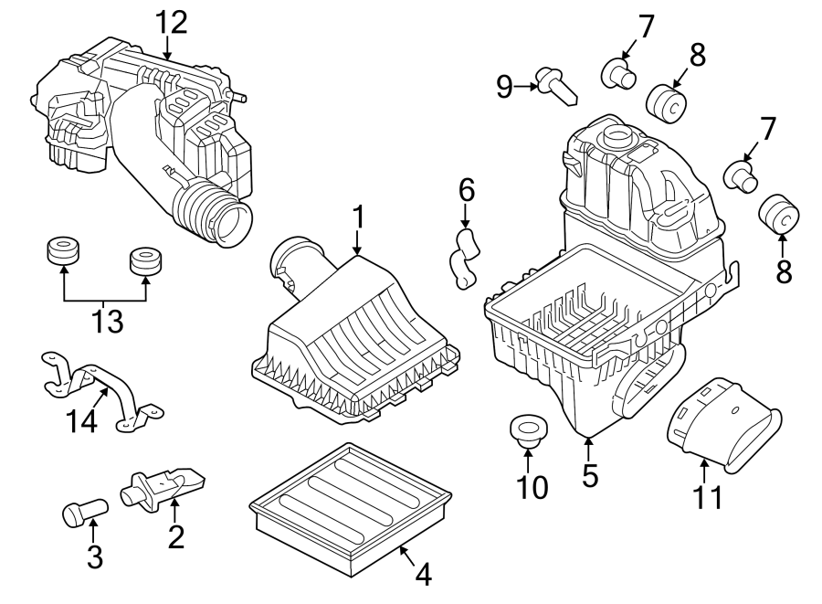 AIR INTAKE. Diagram