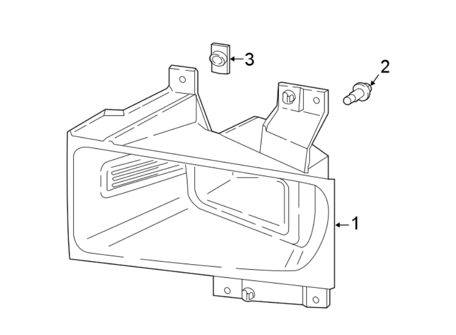 Diagram FRONT LAMPS. FOG LAMPS. for your Ford F-350 Super Duty  