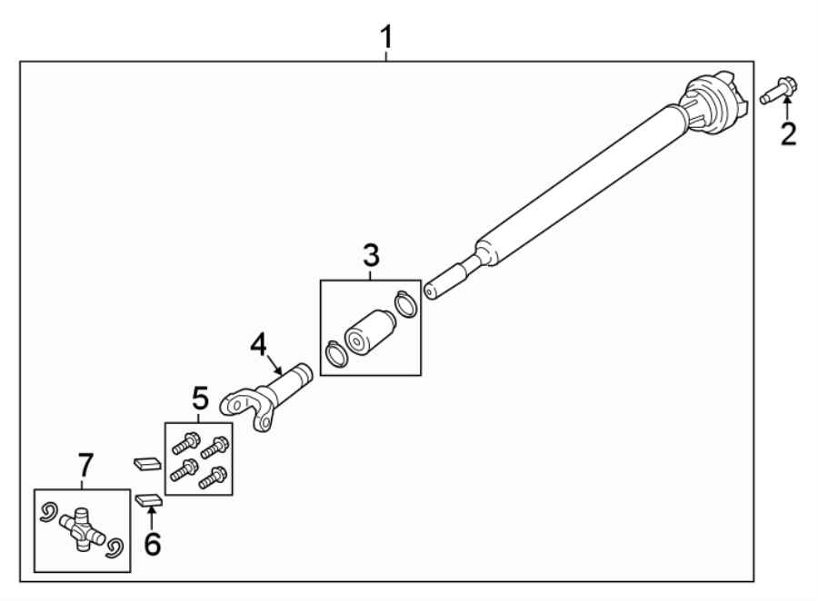 Diagram FRONT SUSPENSION. DRIVE SHAFT. for your 2012 Ford E-250   