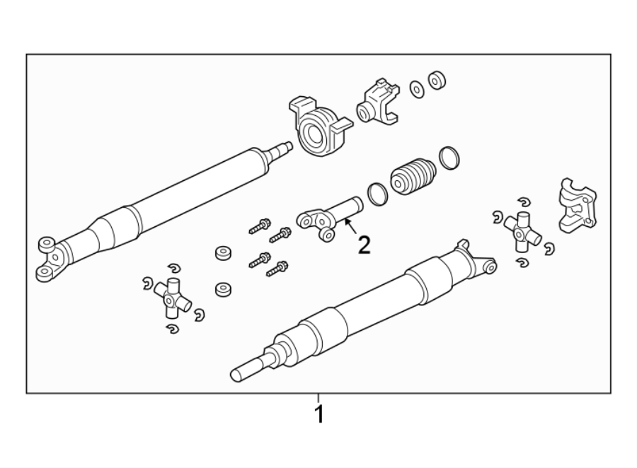 Diagram REAR SUSPENSION. for your Ford F-350 Super Duty  