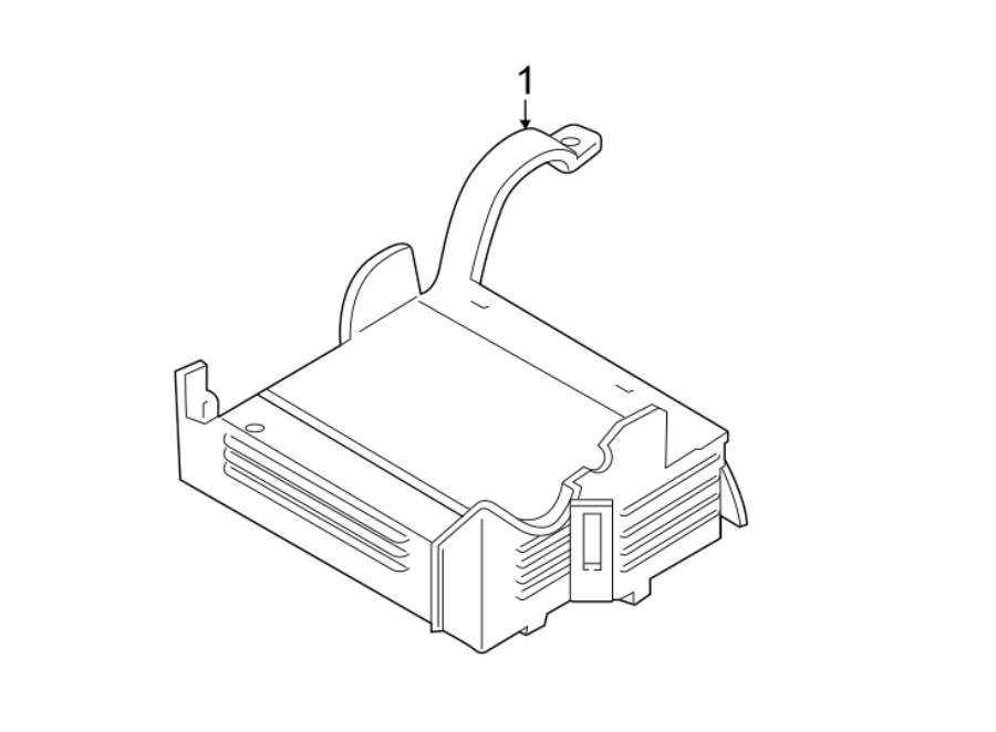 Full size assembly image of ELECTRICAL COMPONENTS. (1/1)