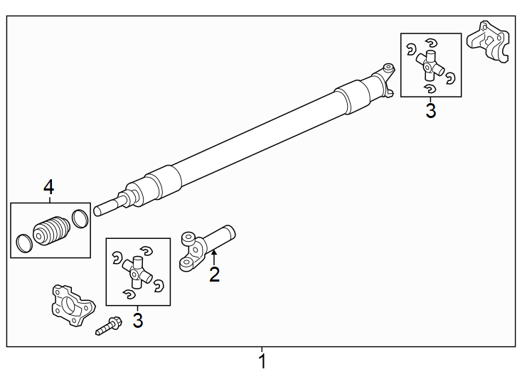 Diagram Rear suspension. for your 2004 Ford F-350 Super Duty   