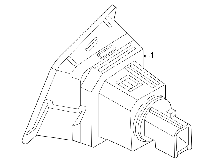 Diagram Rear lamps. License lamps. for your 2023 Ford F-250 Super Duty  Limited Crew Cab Pickup Fleetside 