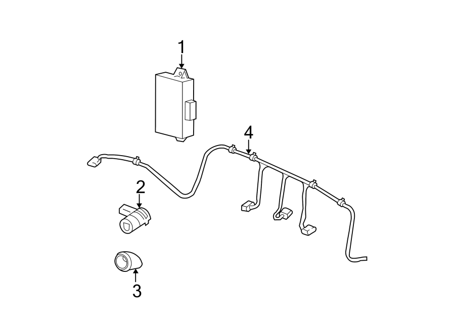 Full size assembly image of ELECTRICAL COMPONENTS. (1/1)