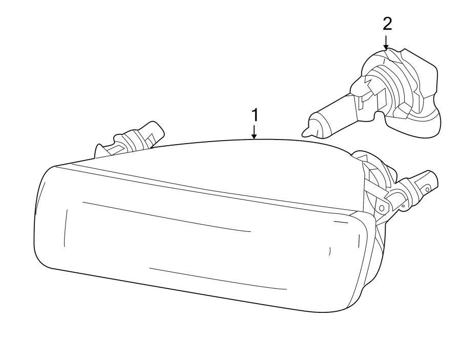FRONT LAMPS. FOG LAMPS. Diagram