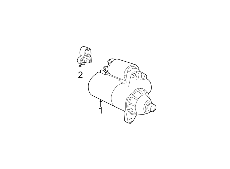 Diagram STARTER. for your 2008 Ford Explorer Sport Trac   