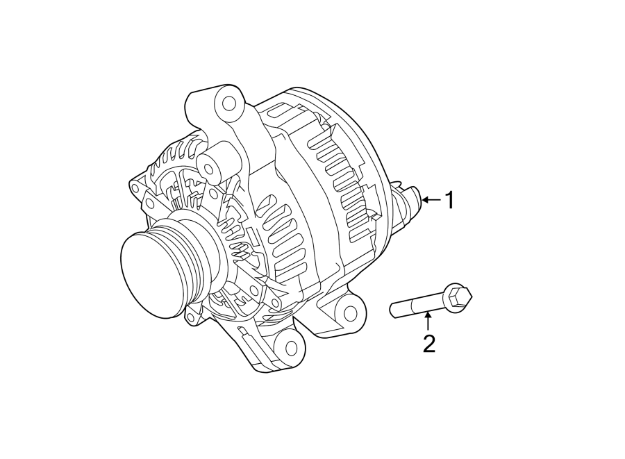 Diagram ALTERNATOR. for your Lincoln MKX  