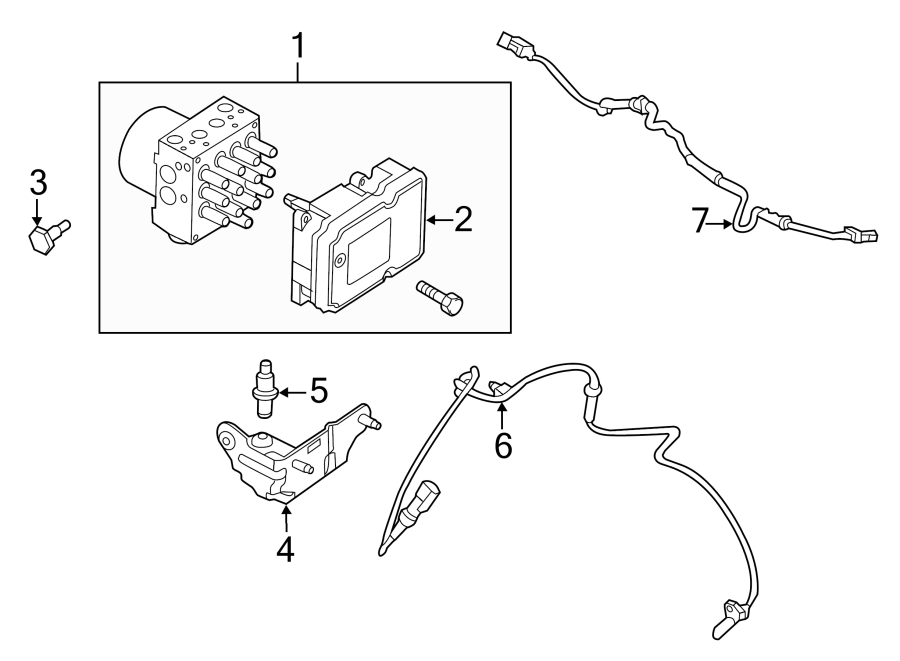 Diagram Electrical. Abs components. for your 2008 Lincoln MKZ   