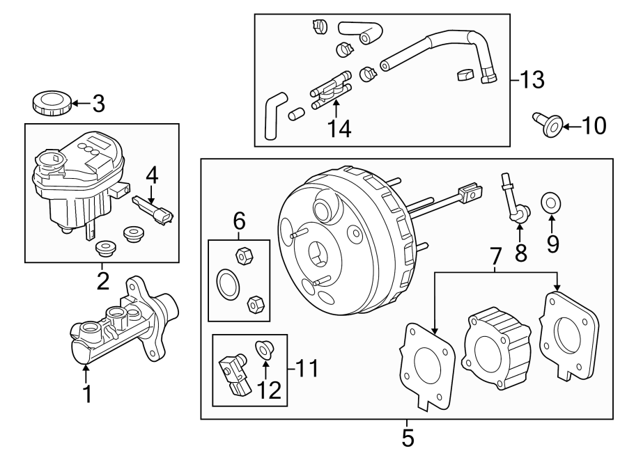 Diagram COWL. COMPONENTS ON DASH PANEL. for your 2020 Lincoln MKZ   