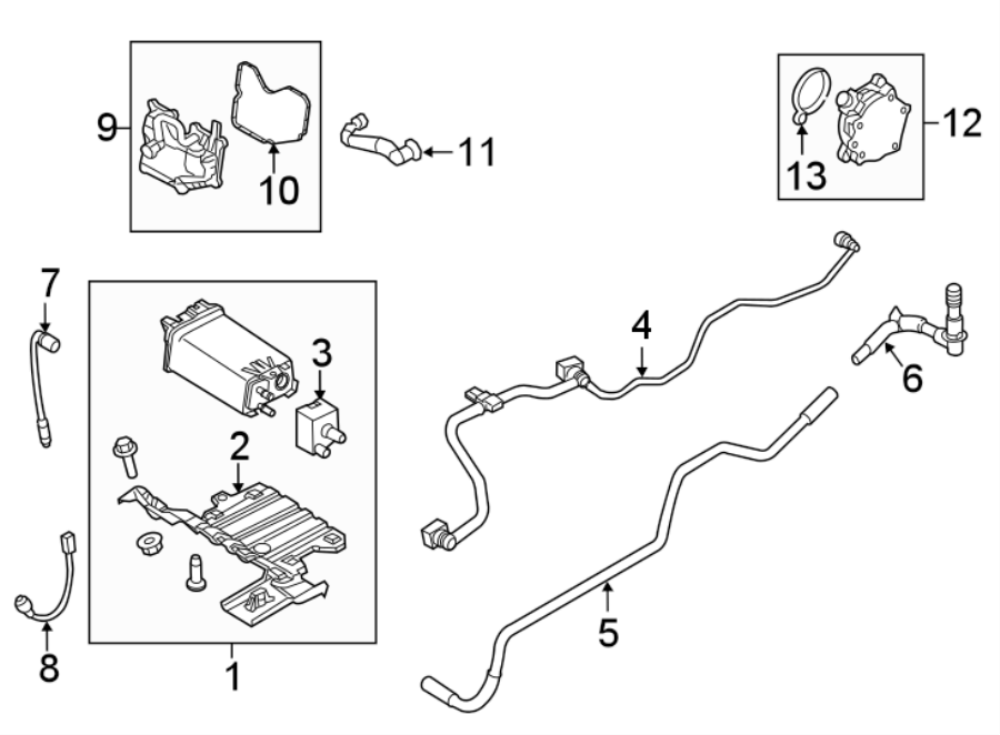 EMISSION SYSTEM. EMISSION COMPONENTS. Diagram