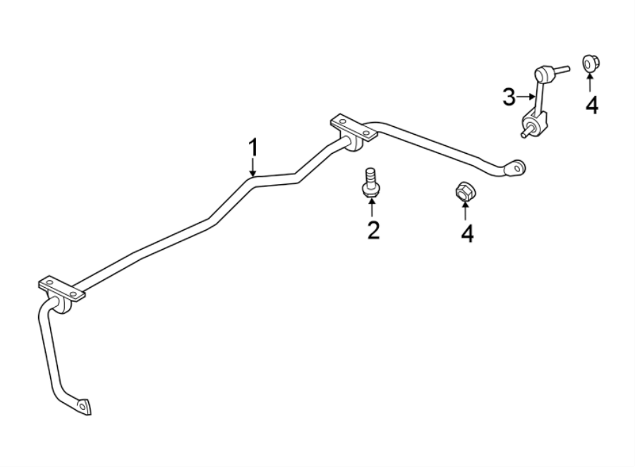 Diagram REAR SUSPENSION. STABILIZER BAR & COMPONENTS. for your Ford Explorer  