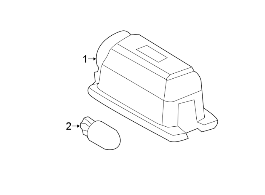 Diagram REAR LAMPS. LICENSE LAMPS. for your Ford Explorer  