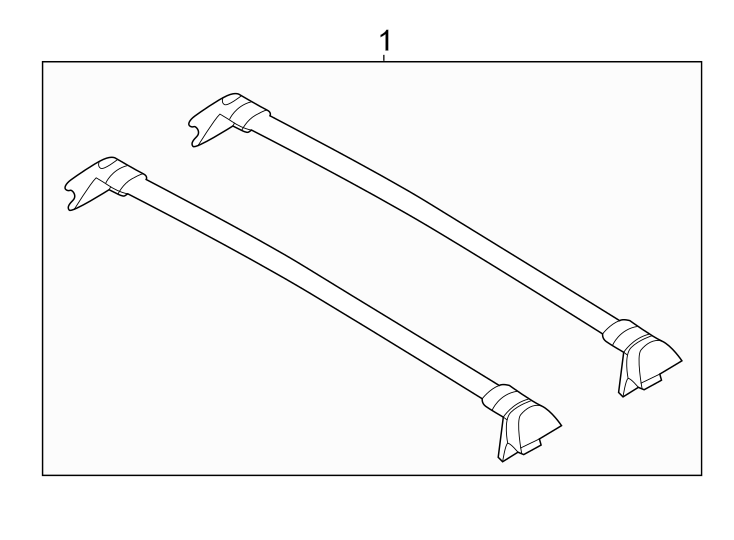 Diagram LUGGAGE CARRIER. for your Ford Explorer  