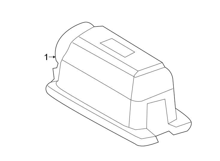 Diagram REAR LAMPS. LICENSE LAMPS. for your Ford Explorer  