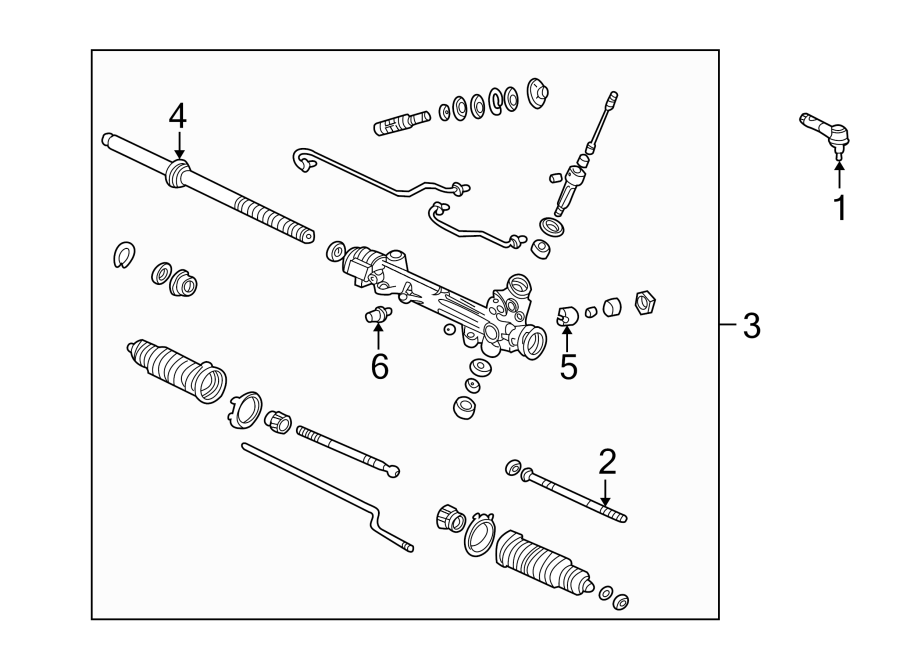 Diagram STEERING GEAR & LINKAGE. for your Ford Explorer  