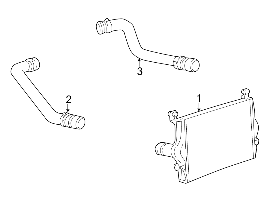 Diagram INTERCOOLER. for your 2006 Ford F-150 4.6L Triton V8 A/T RWD XLT Extended Cab Pickup Fleetside 